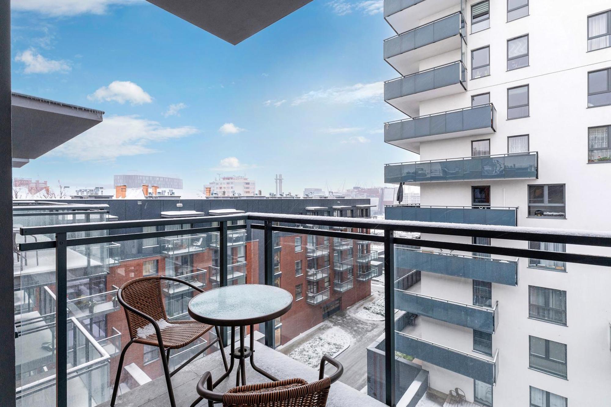 Grand Apartments - Bastion Walowa 格但斯克 外观 照片