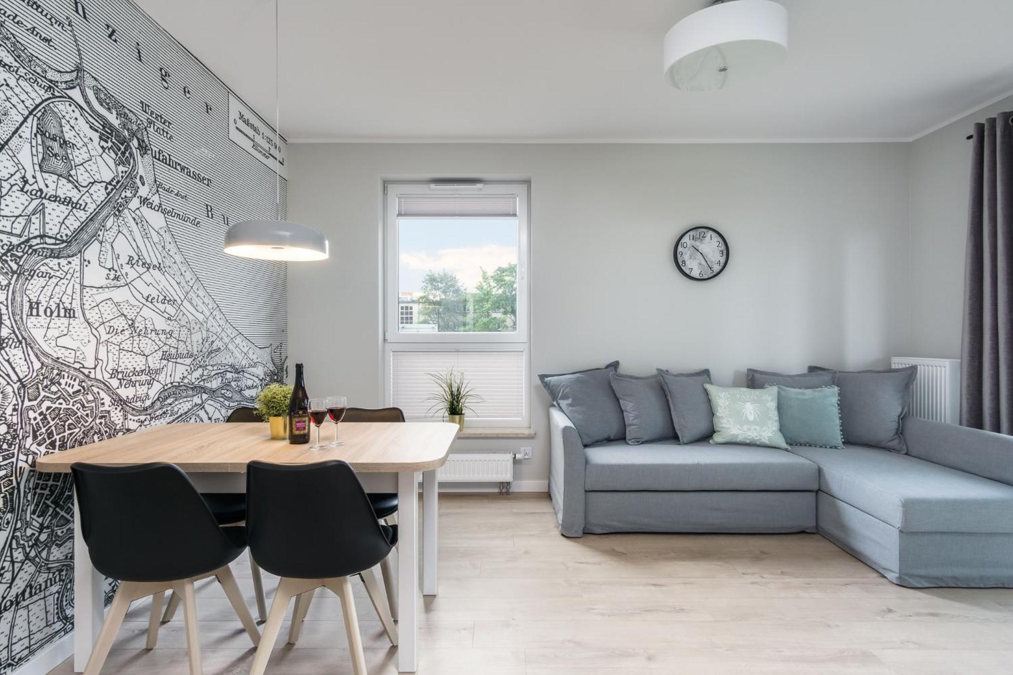 Grand Apartments - Bastion Walowa 格但斯克 外观 照片