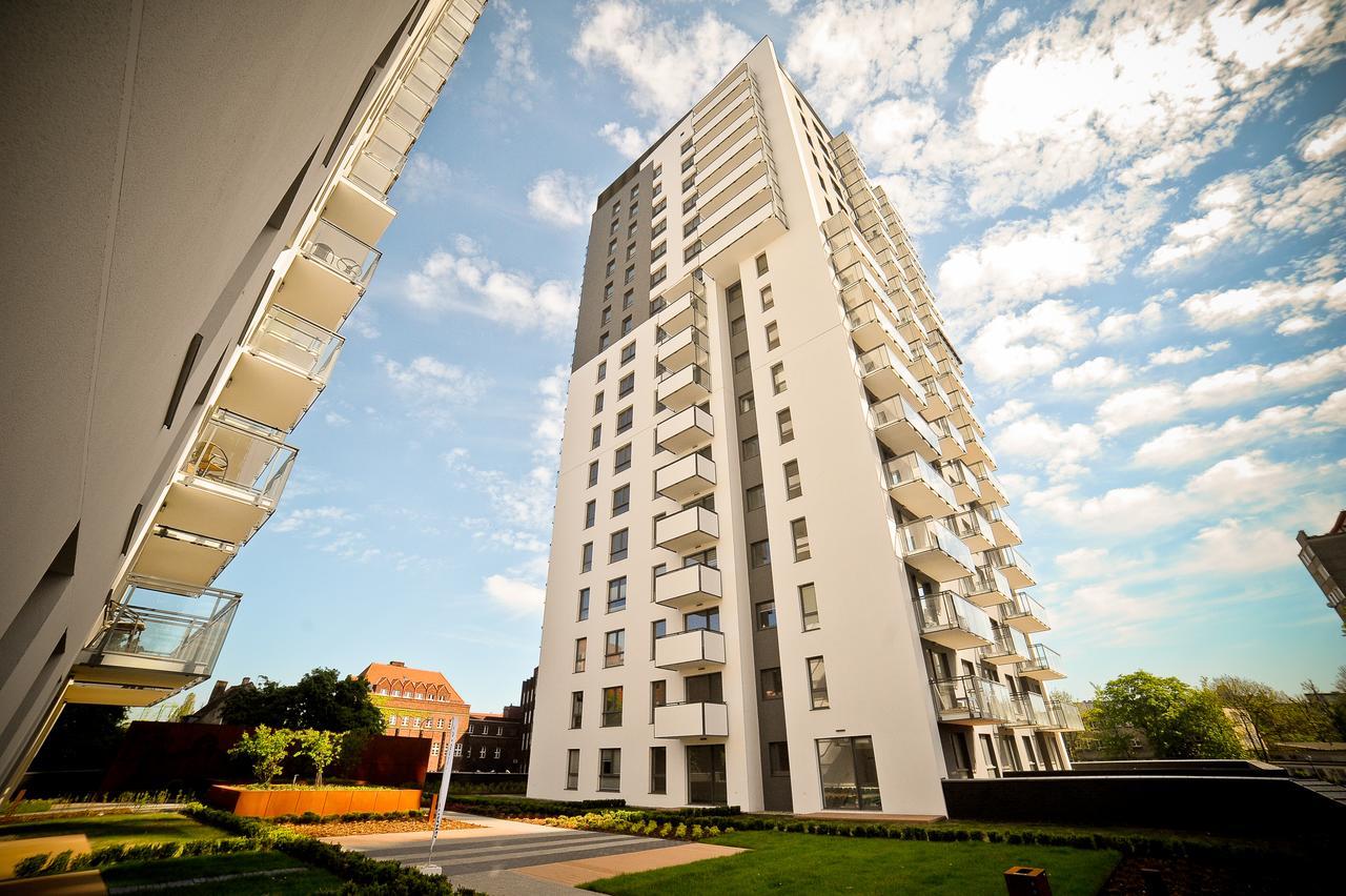 Grand Apartments - Bastion Walowa 格但斯克 外观 照片